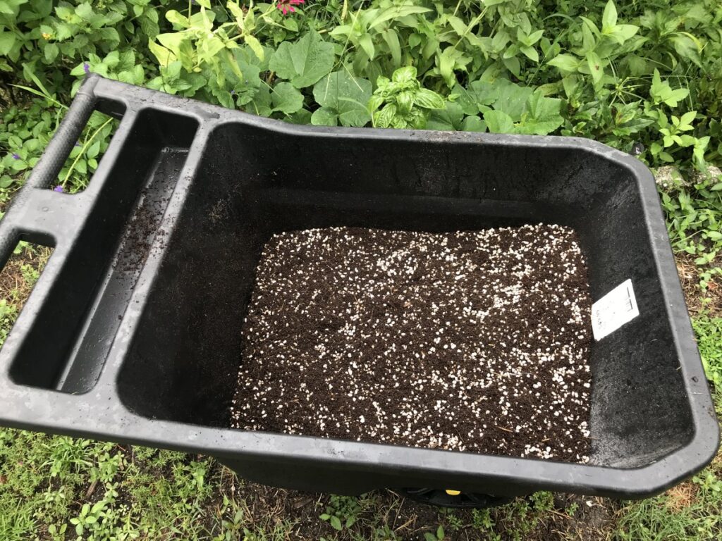 making your own potting soil delivers great results