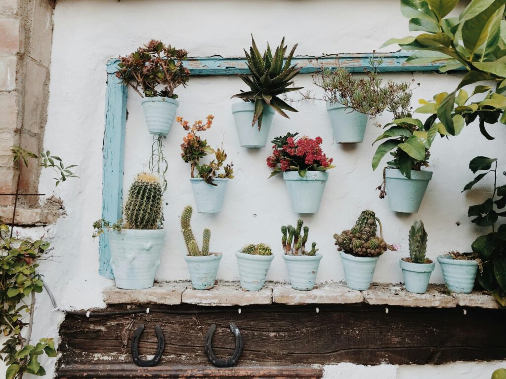 Western Style Vertical Container Garden 
